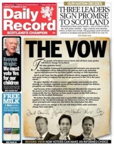 The "vow", not worth the paper it was printed in.